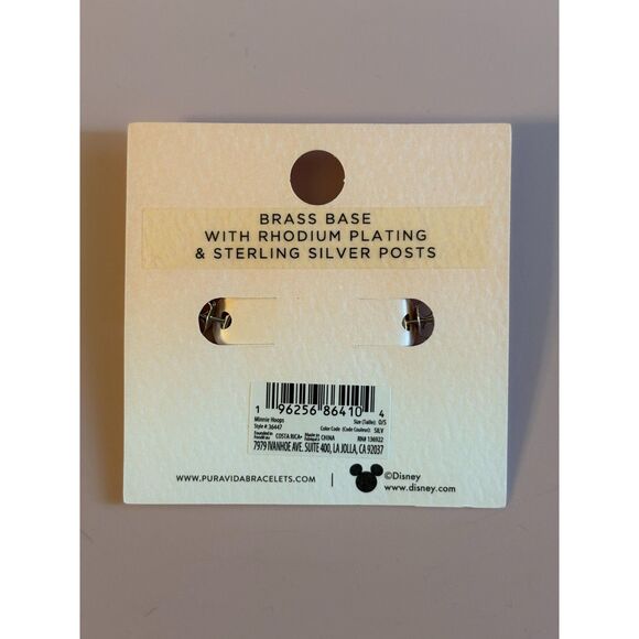 Pura Vida Disney Earrings New - Minnie, Mickey, Daisy Duck - Hoops/Studs - Picture 6 of 7